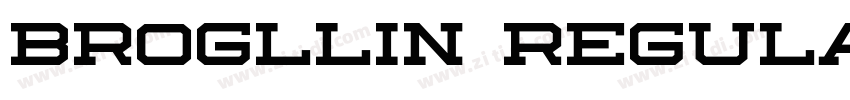 Brogllin Regular字体转换 Brogllin Regular字体转换